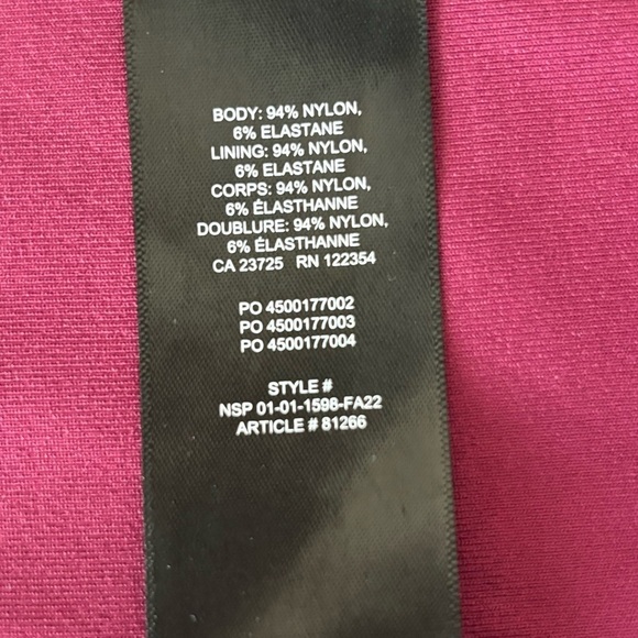 Aritzia Babaton Sz S Contour Muscle Tank In Grapevine - Picture 6 of 7